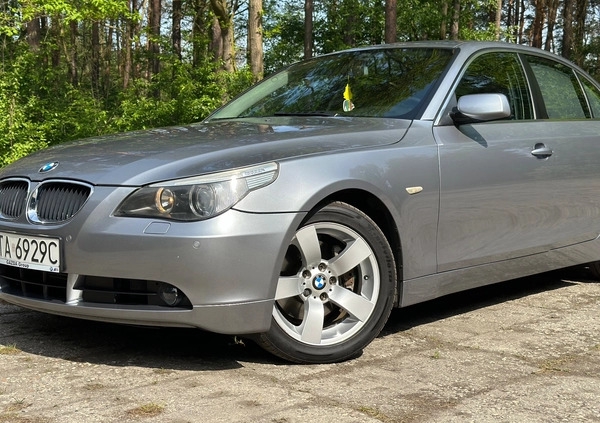 BMW Seria 5 cena 32900 przebieg: 227000, rok produkcji 2003 z Bełchatów małe 529